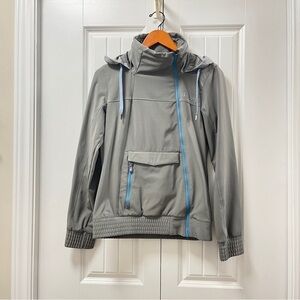 Bench Zip-Up Collared Rain Grey - S
